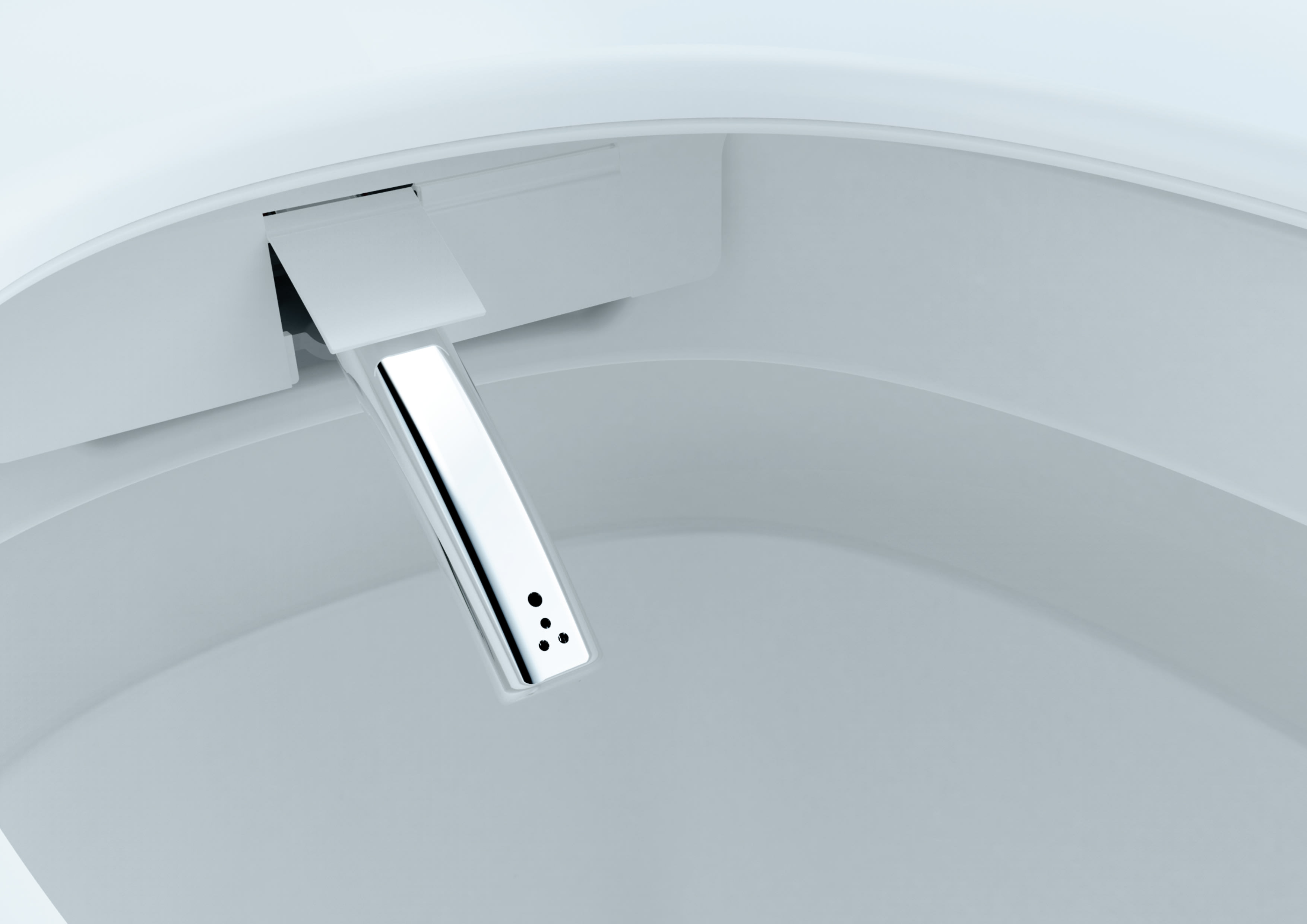 Roca In-Wash Neo bidet wand nozzle detail