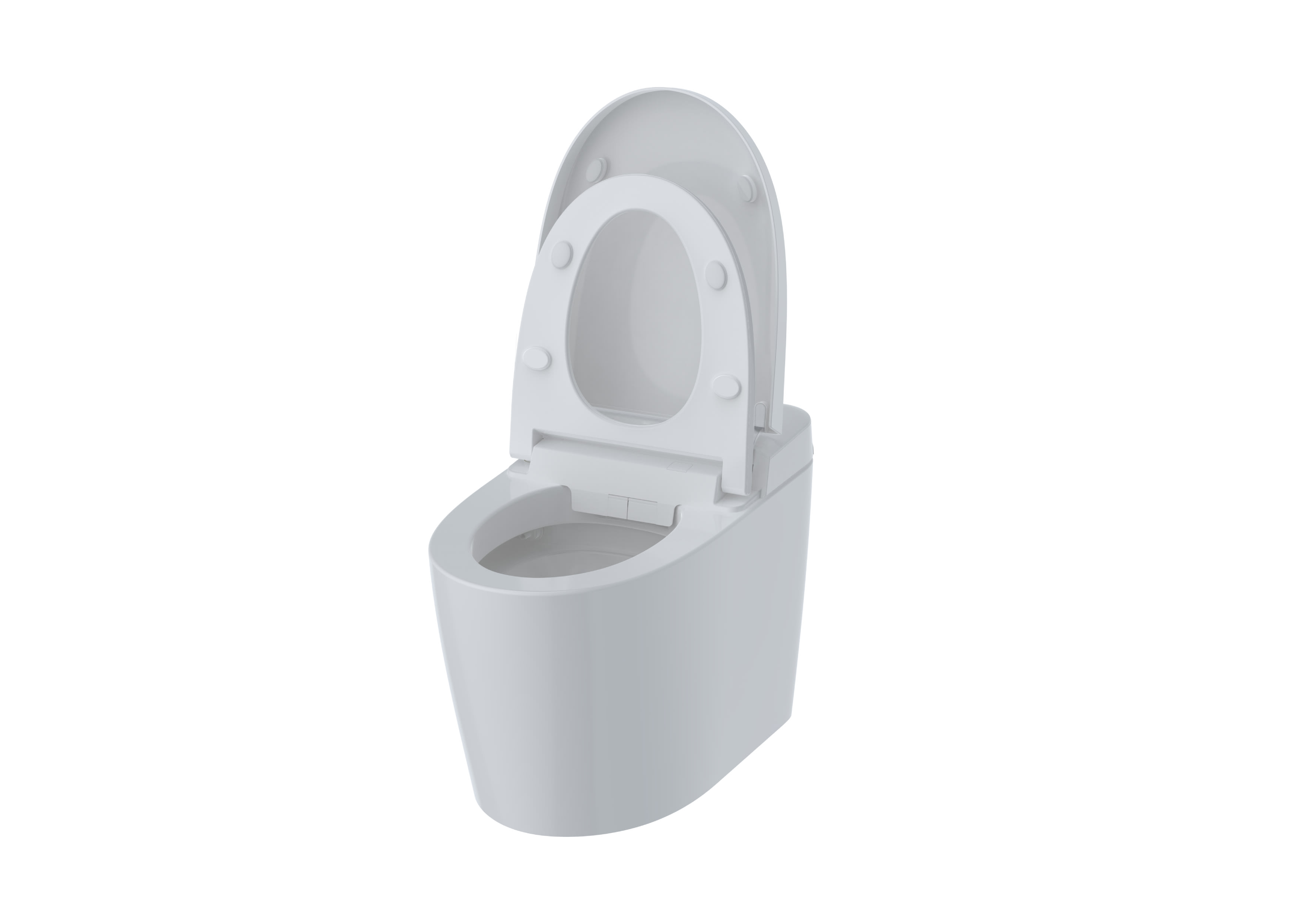 Roca In-Wash Neo open lid detail